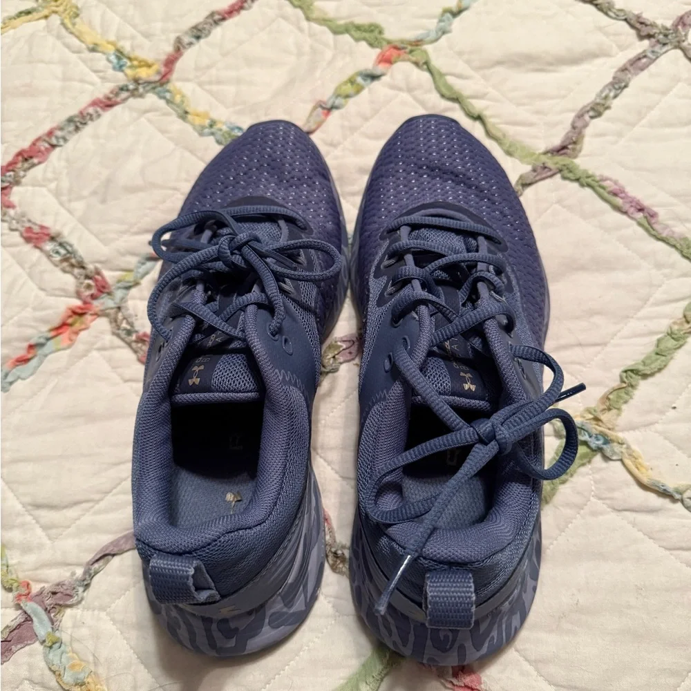 Under Armour Women's Athletic Running Shoes Navy Blue